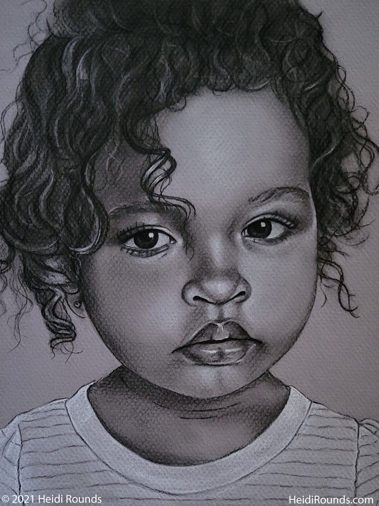 Heidi Rounds Gallery / Portrait Artist / Photorealistic Drawings From ...