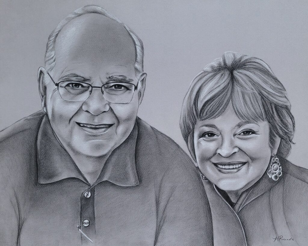 Commissioned Drawing - Heidi Rounds