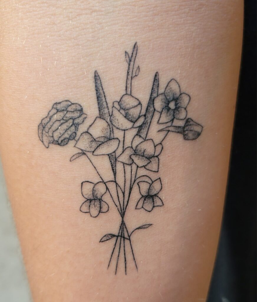 Tattoo design by Heidi Rounds